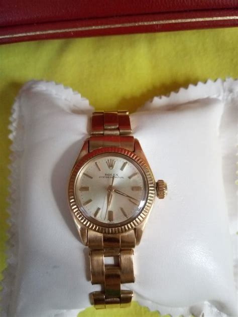 rolex oro donna anni '60